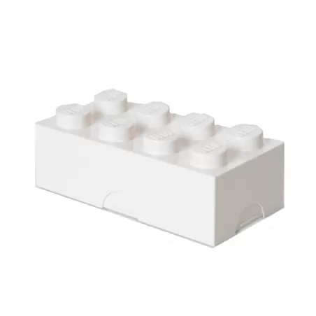 Contenitore Brick 8 bottoni, Bianco - Lego