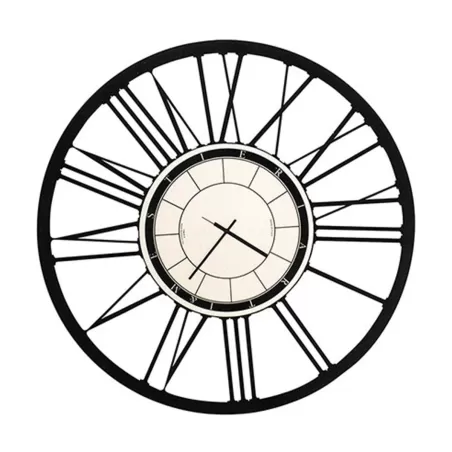 Orologio da parete Big, Nero - Arti e Mestieri