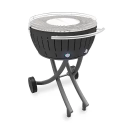 Barbecue a carbone XXL con ruote, antracite - Lotus Grill