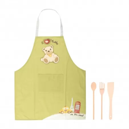 Grembiule + mestoli Teddy on the road - Thun
