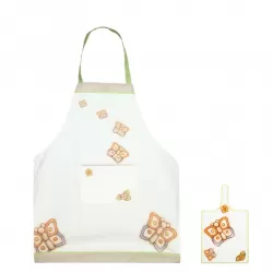 Confezione tagliere + grembiule Farfalla - Thun