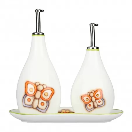 Set olio e aceto Farfalla - Thun