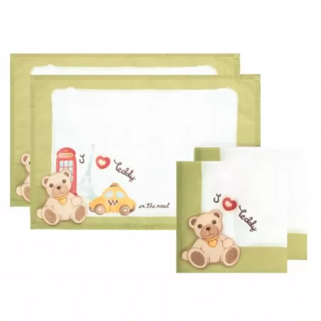 Set 2 tovagliette + tovaglioli Teddy on the road - Thun