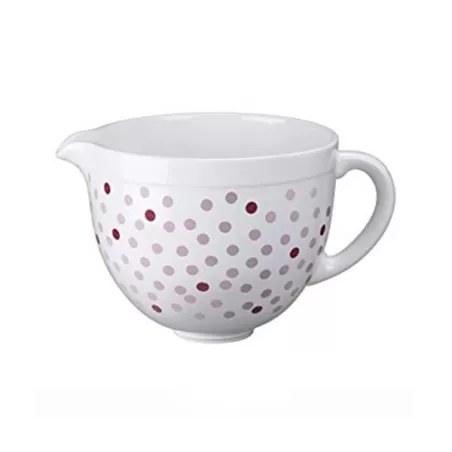 Ciotola in Ceramica Pois Rosa da 4,8 litri - KitchenAid