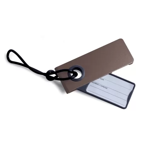 Neo porta etichetta per valigia, Marrone - Lexon