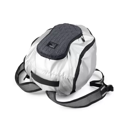 Peanut borsa porta casco (variante unica), Argento - Lexon