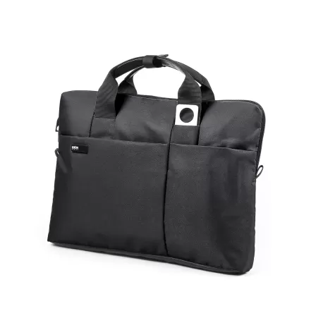 Apollo borsa portadocumenti slim, Nero - Lexon