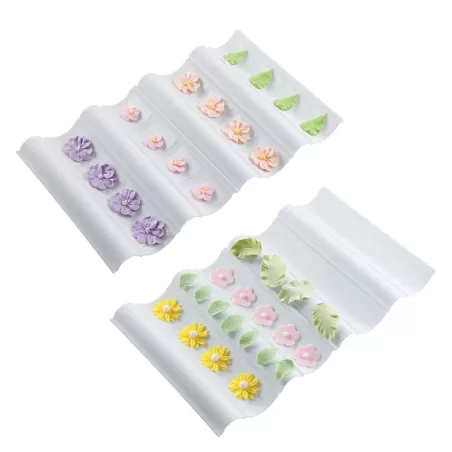 Vassoi Modella Fiori 2 Pezzi