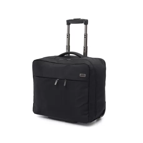 Premiunm valigia 48h con ruote- Nero/Canna di fucile, Nero/Antracite - Lexon