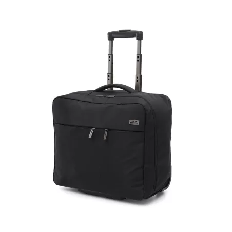 Premiunm valigia 48h con ruote- Nero/Canna di fucile, Nero/Antracite - Lexon