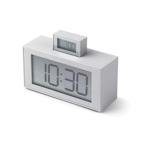 Inout sveglia doppio display, Bianco - Lexon