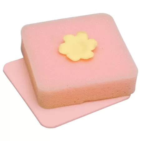 Spugnette Modella Fiori 2 Pezzi