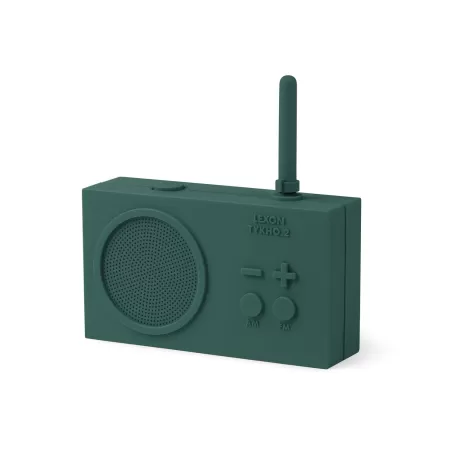 Tykho 2 radio ricaricabile, Verde scuro - Lexon