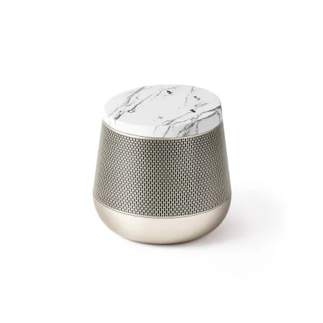 Miami sound  speaker, Oro/Marmo Bianco - Lexon