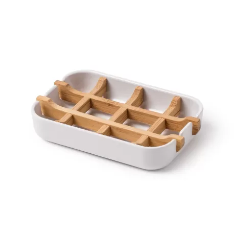 Zen vassoio porta sapone, Bianco - Lexon