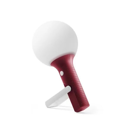 Bolla lampada, Rosso - Lexon