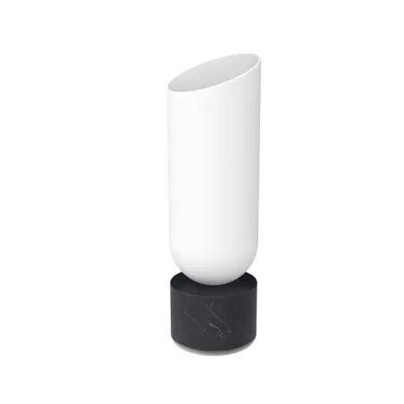 Miami light lampada a led ricaricabile, Base nera - Lexon