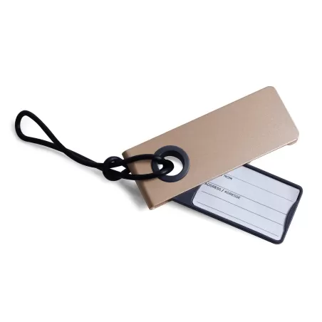 Neo porta etichetta per valigia, Oro - Lexon