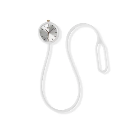 Take time long orologio con cinturino lungo, Bianco - Lexon