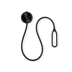 Take time long orologio con cinturino lungo, Nero - Lexon