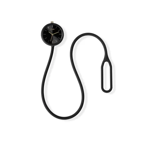 Take time long orologio con cinturino lungo, Nero - Lexon
