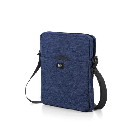 One borsa porta tablet con tracolla, Blu - Lexon