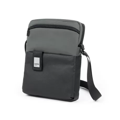 Spy borsa  a tracolla per tablet, Grigio - Lexon