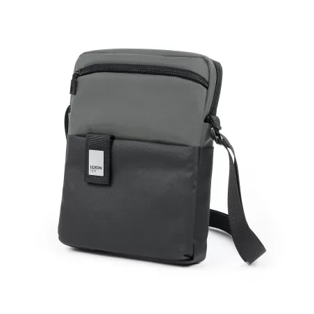 Spy borsa  a tracolla per tablet, Grigio - Lexon