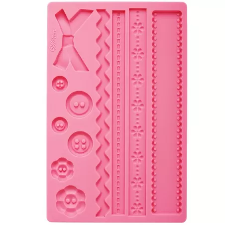 Stampo Silicone Bottone