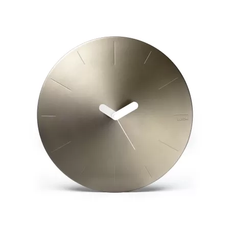 Conic orologio da parete in Alluminio, Oro - Lexon