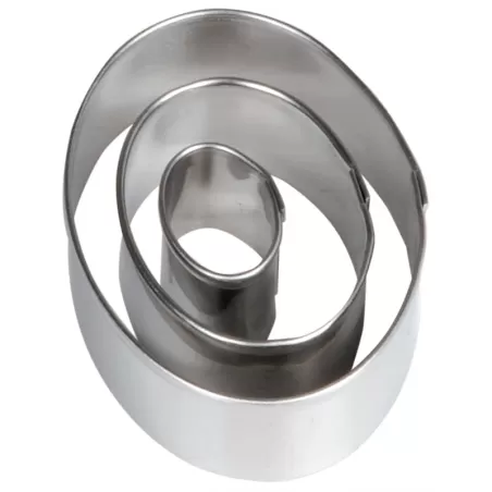 Tagliapasta Mini Ovali 3 Pezzi