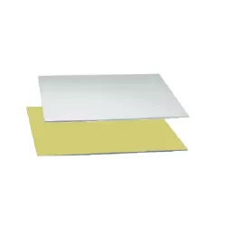 Sottotorta accoppiato oro/argento Cm. 35x45 - Decora