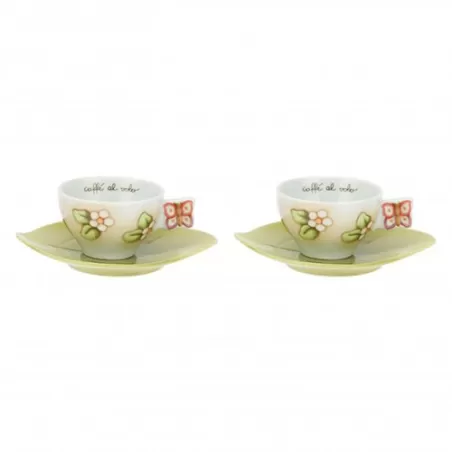 Set 2 tazzine espresso, Autunno - Thun