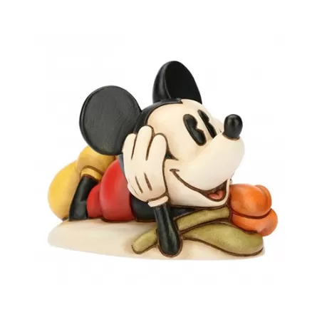 Mickey Mouse con tulipano Cm. 13 - Thun