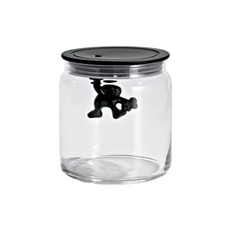 Gianni a little man holding on tight, Barattolo ermetico - Alessi