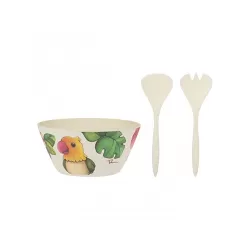 Set insalatiera con forchettone e cucchiaione, Ecoline - Thun