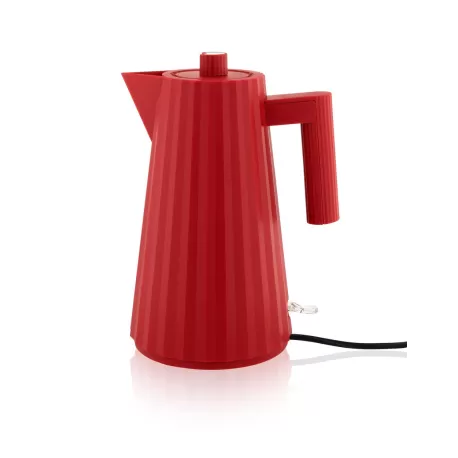 Plissè, Bollitore elettrico rosso - Alessi