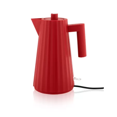 Plissè, Bollitore elettrico rosso - Alessi