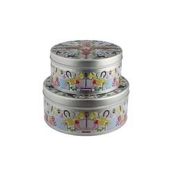 Garybaldi tin, Set 2 scatole - Alessi