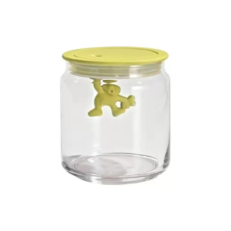 Gianni a little man holding on tight, Barattolo ermetico - Alessi