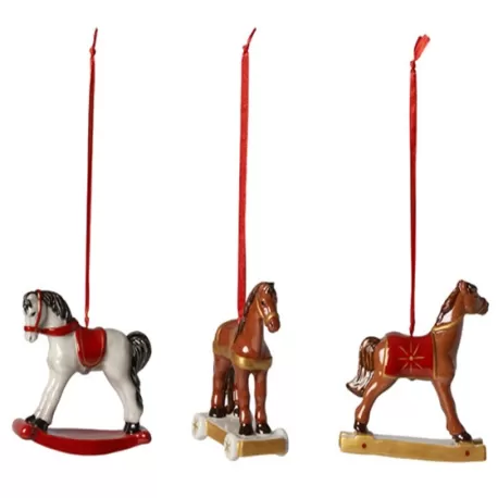 Nostalgic Ornaments Ornamento Cavall.dond.set 3pezzi - Villeroy & Boch