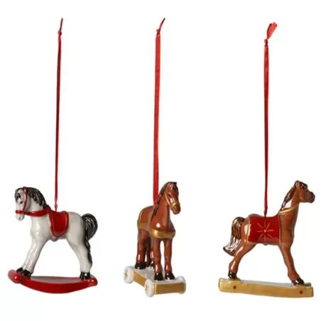 Nostalgic Ornaments Ornamento Cavall.dond.set 3pezzi - Villeroy & Boch