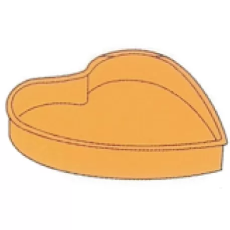 Decorflex Cuore Cm. 22x3,5 H.