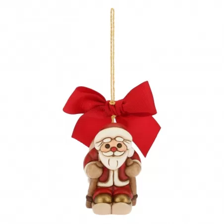 Addobbo Babbo Natale su sci grande - Thun