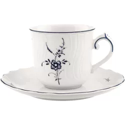 Old Luxembourg Tazza caffe con piatto 2 pezzi - Villeroy & Boch