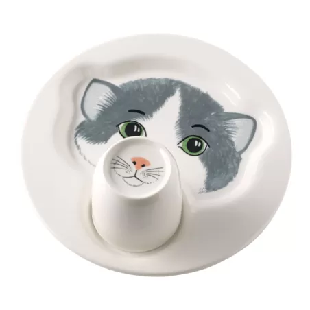 Animal Friends Piatto con mug Gatto - Villeroy & Boch