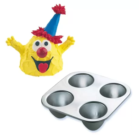 Piastra 4 Mini Coni Cm. 9x7 H.