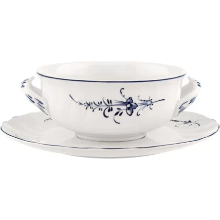 Old Luxembourg Tazza da brodo con piatto 2 pezzi - Villeroy & Boch