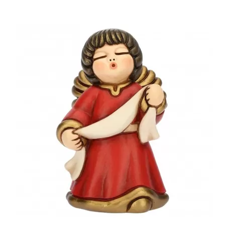 Angelo dell' annuncio presepe classico, rosso - Thun