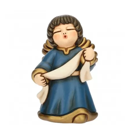 Angelo dell' annuncio presepe classico, blu - Thun